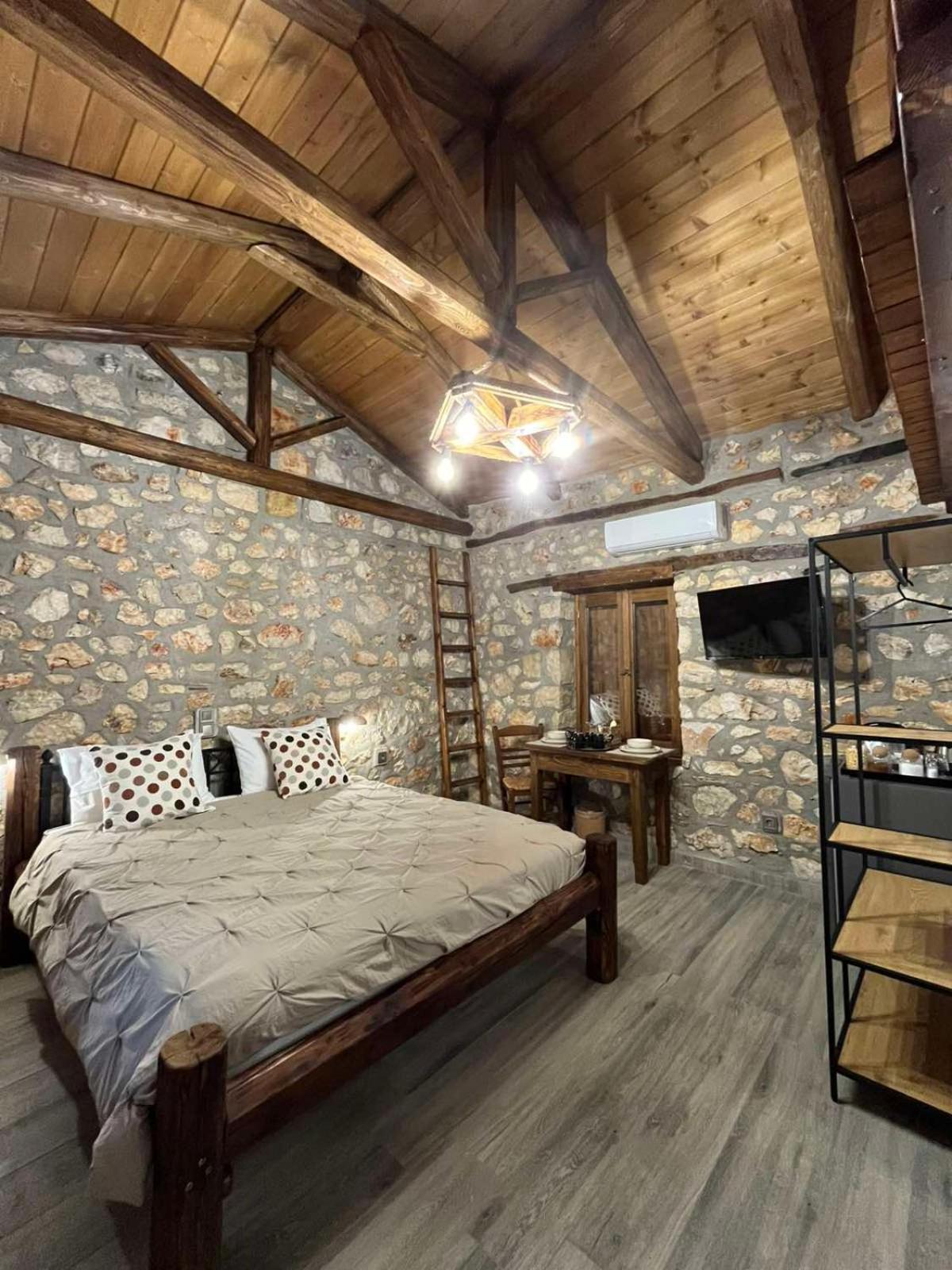 Traditional Stone Guesthouse Agios Ioannis  المظهر الخارجي الصورة